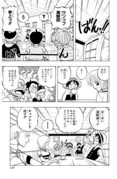 【画像】初期の頃のワンピース、密度が低すぎる……………