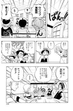 【画像あり】初期の頃のワンピース、密度が低すぎるｗｗｗｗｗｗｗｗｗｗｗｗｗ